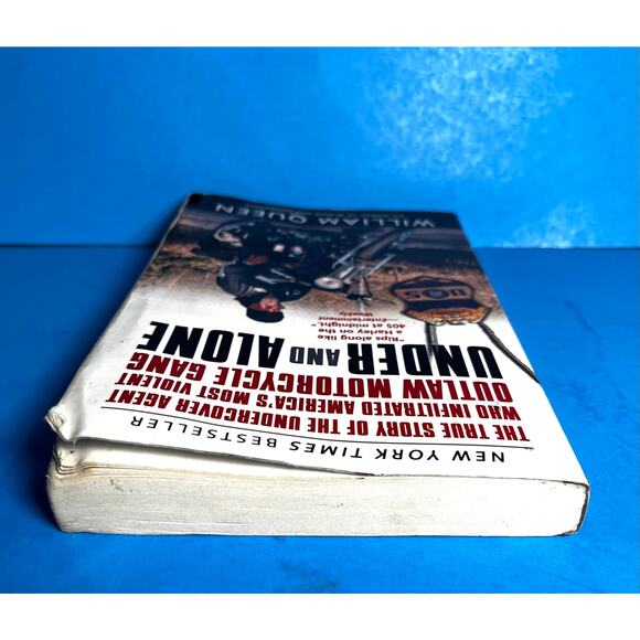 Under and Alone William Queen True Story Undercover Agent Motorcycle Gang Book - Picture 3 of 7